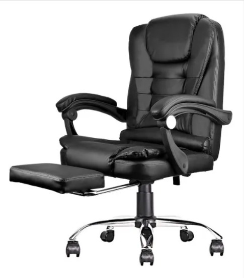 Silla de Oficina Ejecutiva con Reposapie