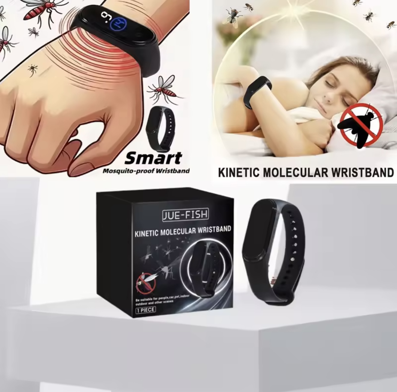 PULSERA REPELENTE MOSQUITOS ULTRASONICA